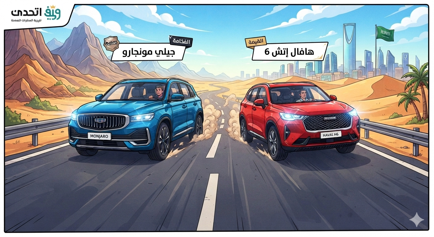 مقارنة نارية بين جيلي مونجارو ضد هافال اتش 6: من يكسب العائلية الصينية؟