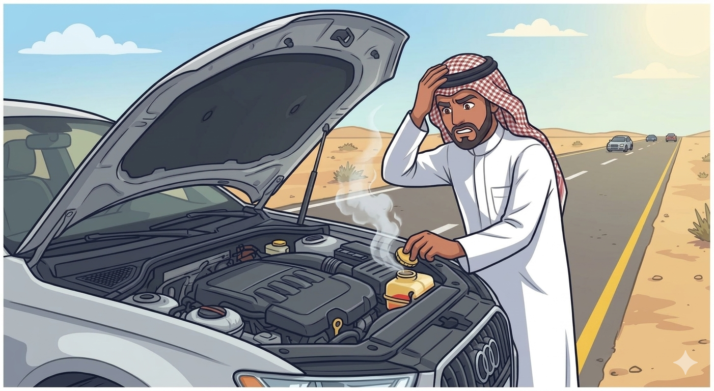 لماذا ينقص ماء الرديتر في السيارة؟ الأسباب الخفية والحلول لتجنب توقف المحرك